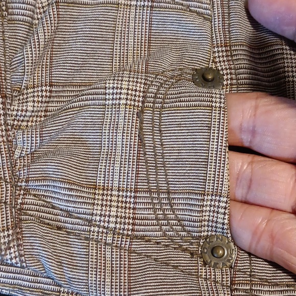 Women's DKNY jeans lightweight plaid jacket - Picture 4 of 8